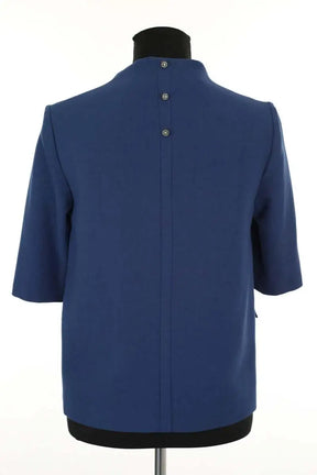 Top Bash Bleu en Polyester