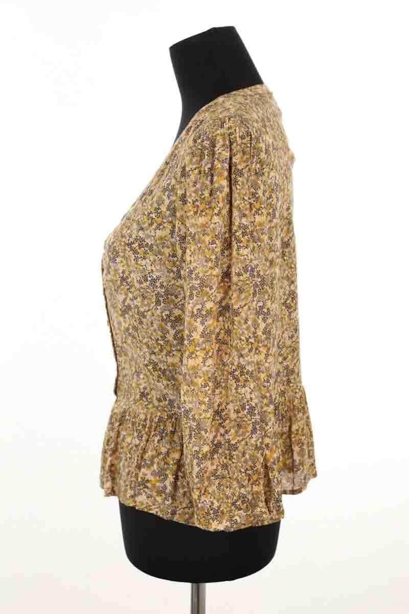 Top Ba&Sh Camel en Viscose