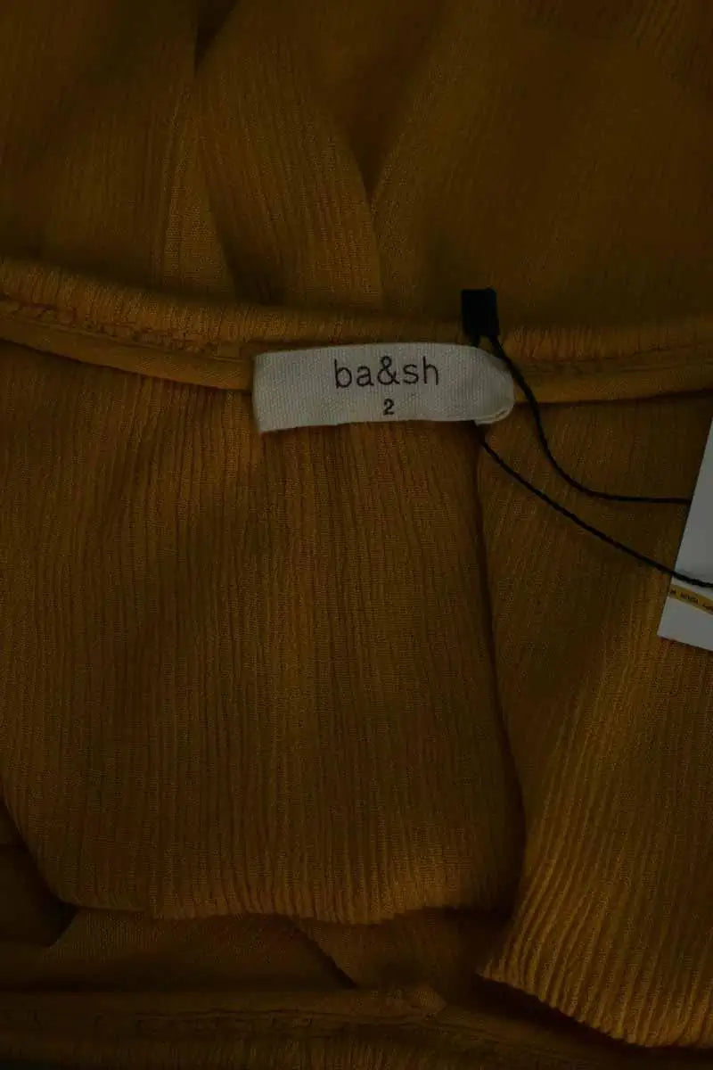 Top Ba&Sh Jaune en Synthétique