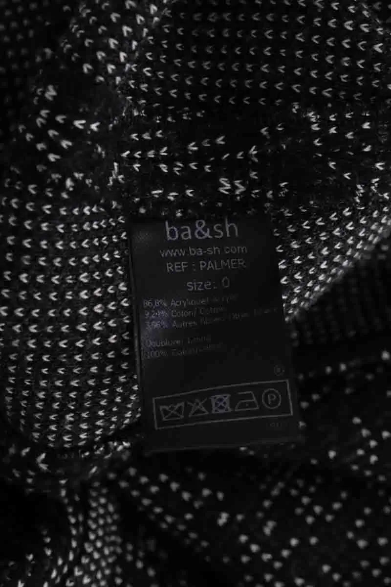 Top Ba&Sh Noir en Synthétique