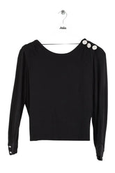 Top Ba&Sh Noir en Viscose, taille XS - Seconde Main
