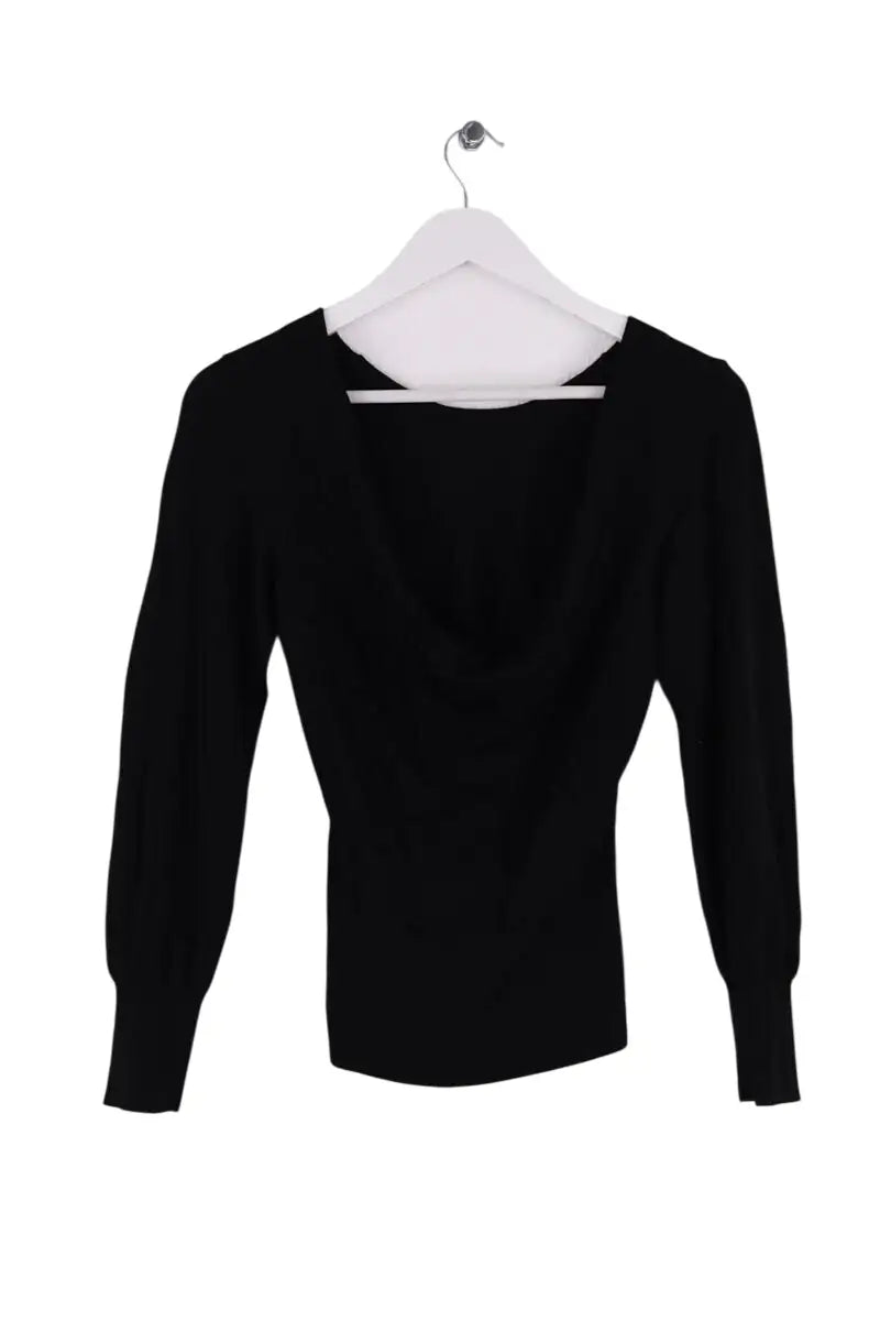 Top Ba&Sh Noir en Viscose, taille XS - Seconde Main