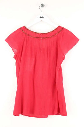 Top Bonpoint Rouge en Coton