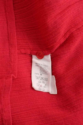 Top Bonpoint Rouge en Coton