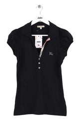 Top Burberry Noir en Coton, taille S - Seconde Main