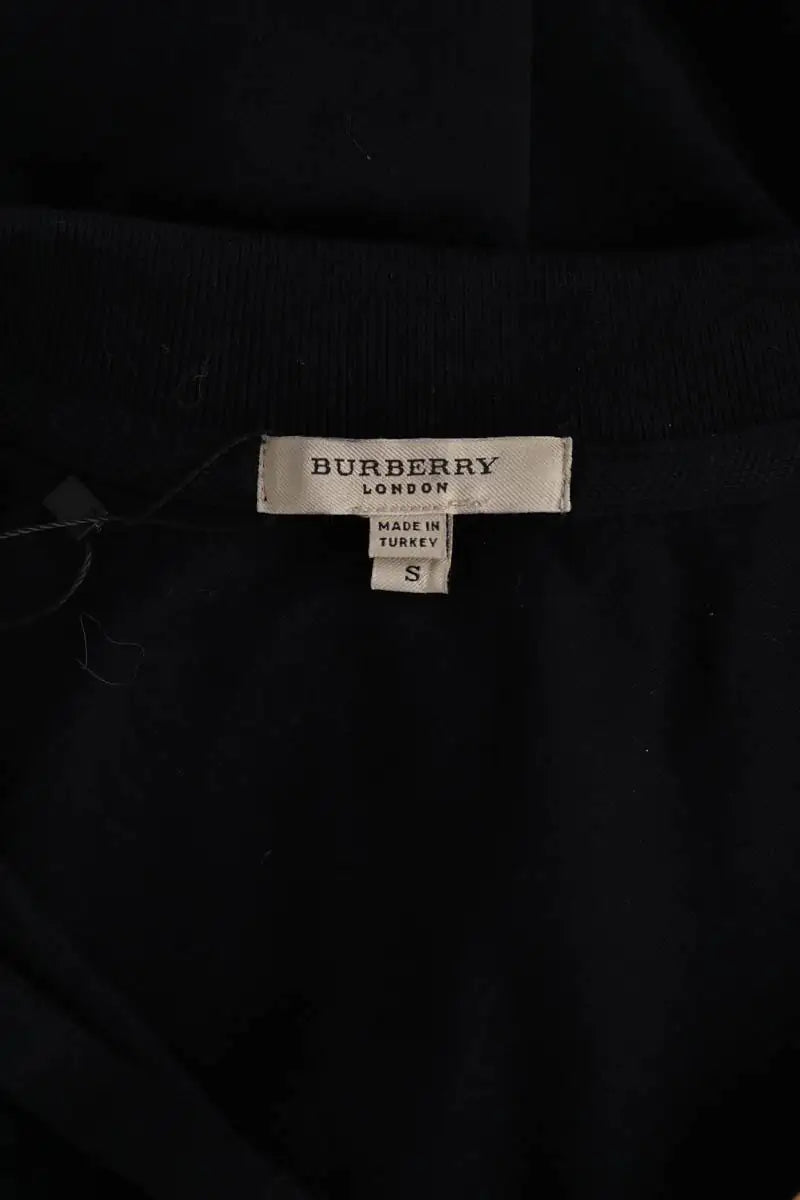 Top Burberry Noir en Coton