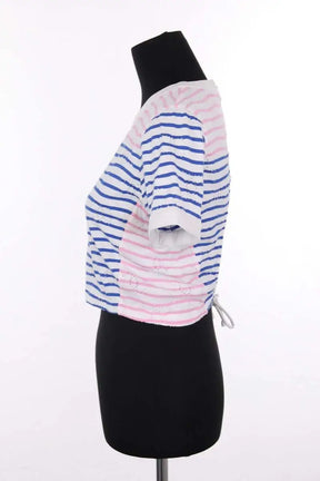 Top Chanel Multicolore en Coton