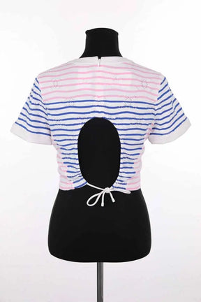 Top Chanel Multicolore en Coton