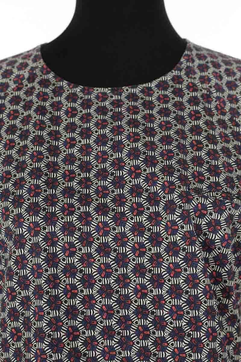 Top Chloé Stora Bleu en Coton