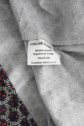 Top Chloé Stora Bleu en Coton