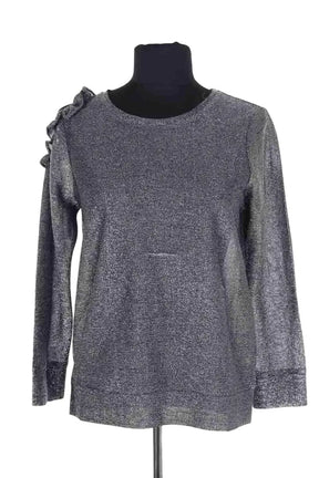 Top Claudie Pierlot Argent en Viscose, taille S - Seconde Main