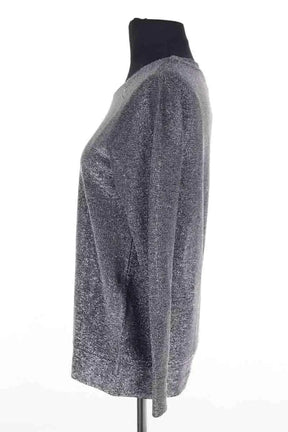 Top Claudie Pierlot Argent en Viscose