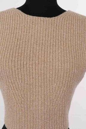 Top Claudie Pierlot Beige en Laine