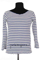 Top Claudie Pierlot Blanc en Coton, taille S - Seconde Main