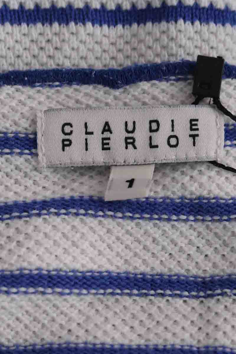 Top Claudie Pierlot Blanc en Coton