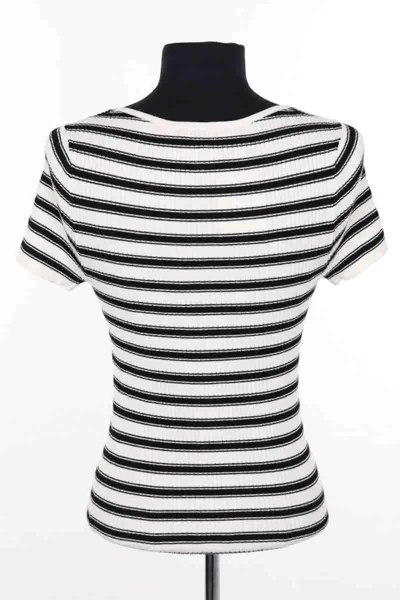 Top Claudie Pierlot Blanc en Viscose