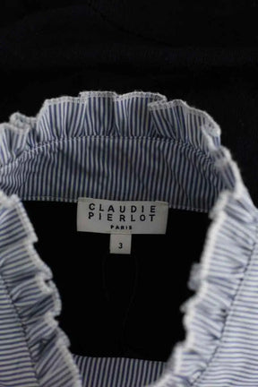 Top Claudie Pierlot Bleu en Laine
