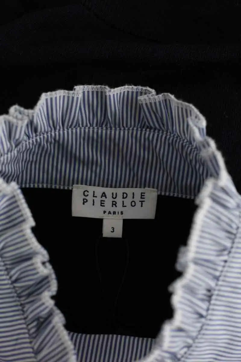 Top Claudie Pierlot Bleu en Laine