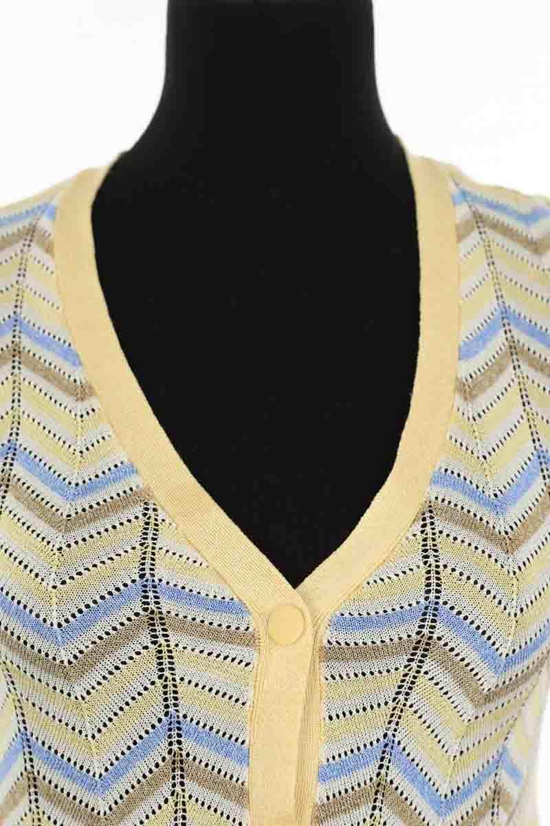 Top Claudie Pierlot Jaune en Polyester