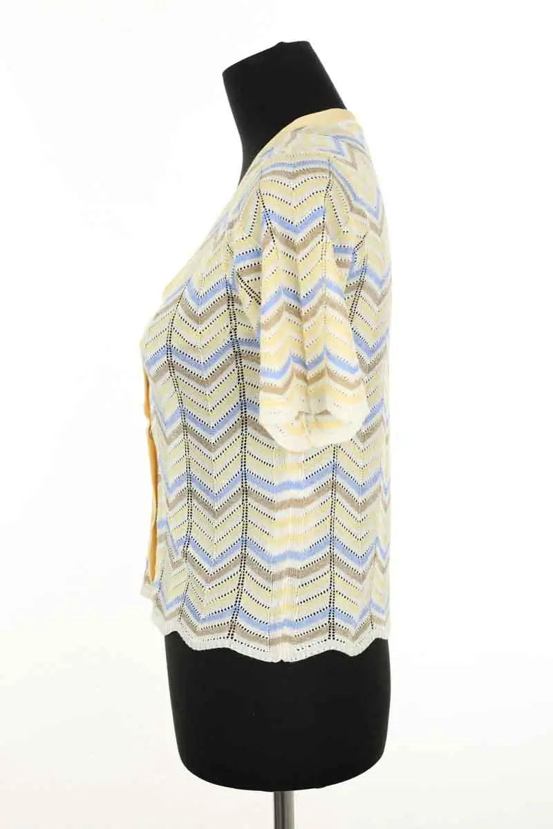 Top Claudie Pierlot Jaune en Polyester