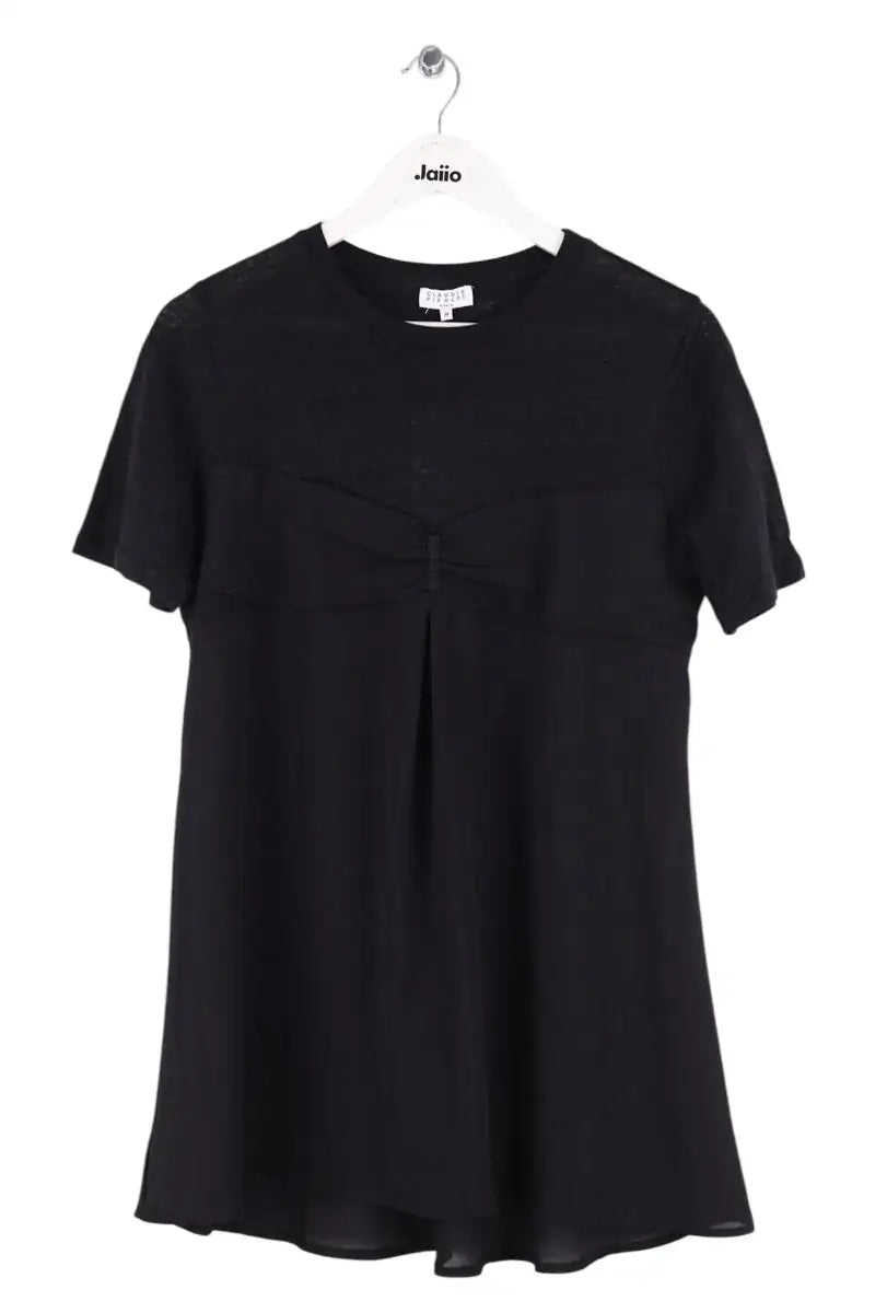 Top Claudie Pierlot Noir en Lin, taille M - Seconde Main