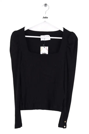 Top Claudie Pierlot Noir en Viscose, taille M - Seconde Main