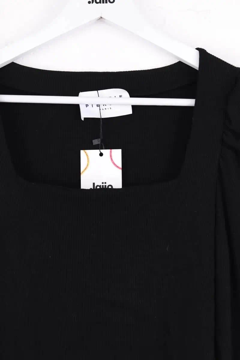 Top Claudie Pierlot Noir en Viscose