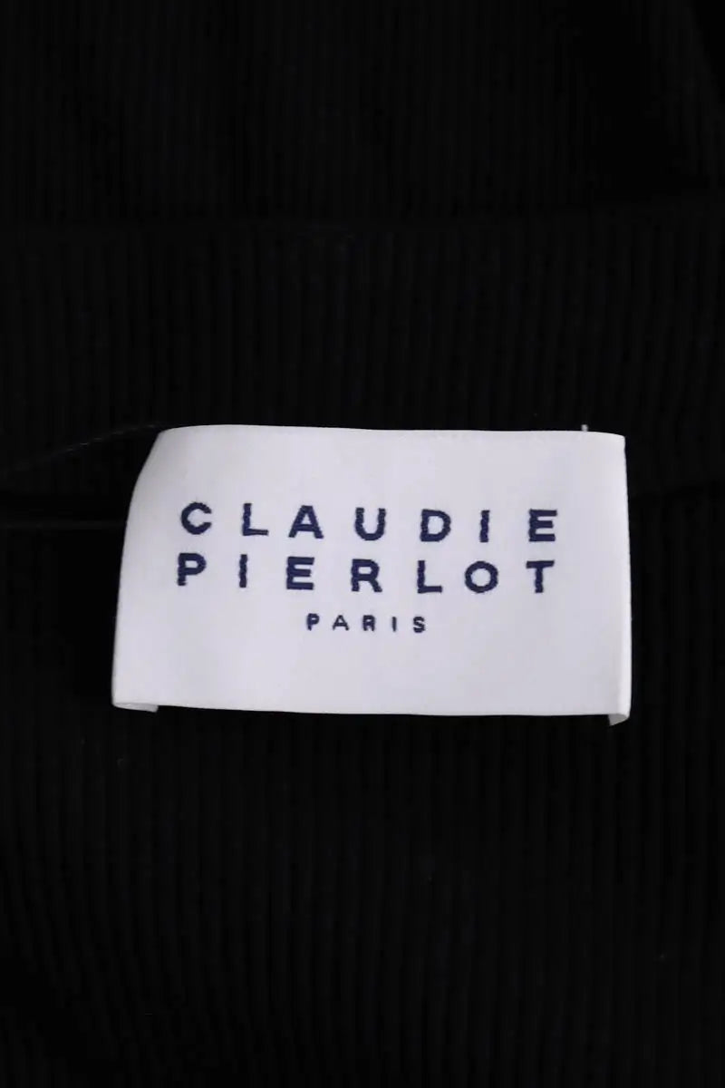 Top Claudie Pierlot Noir en Viscose