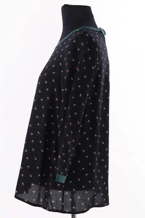 Top Claudie Pierlot Noir en Viscose