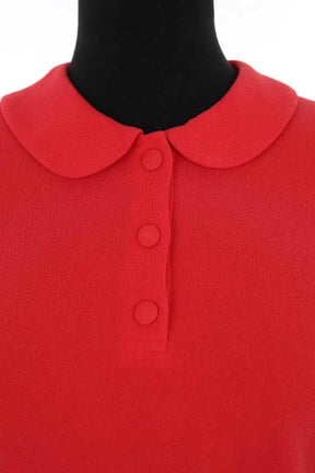 Top Claudie Pierlot Rouge en Synthétique