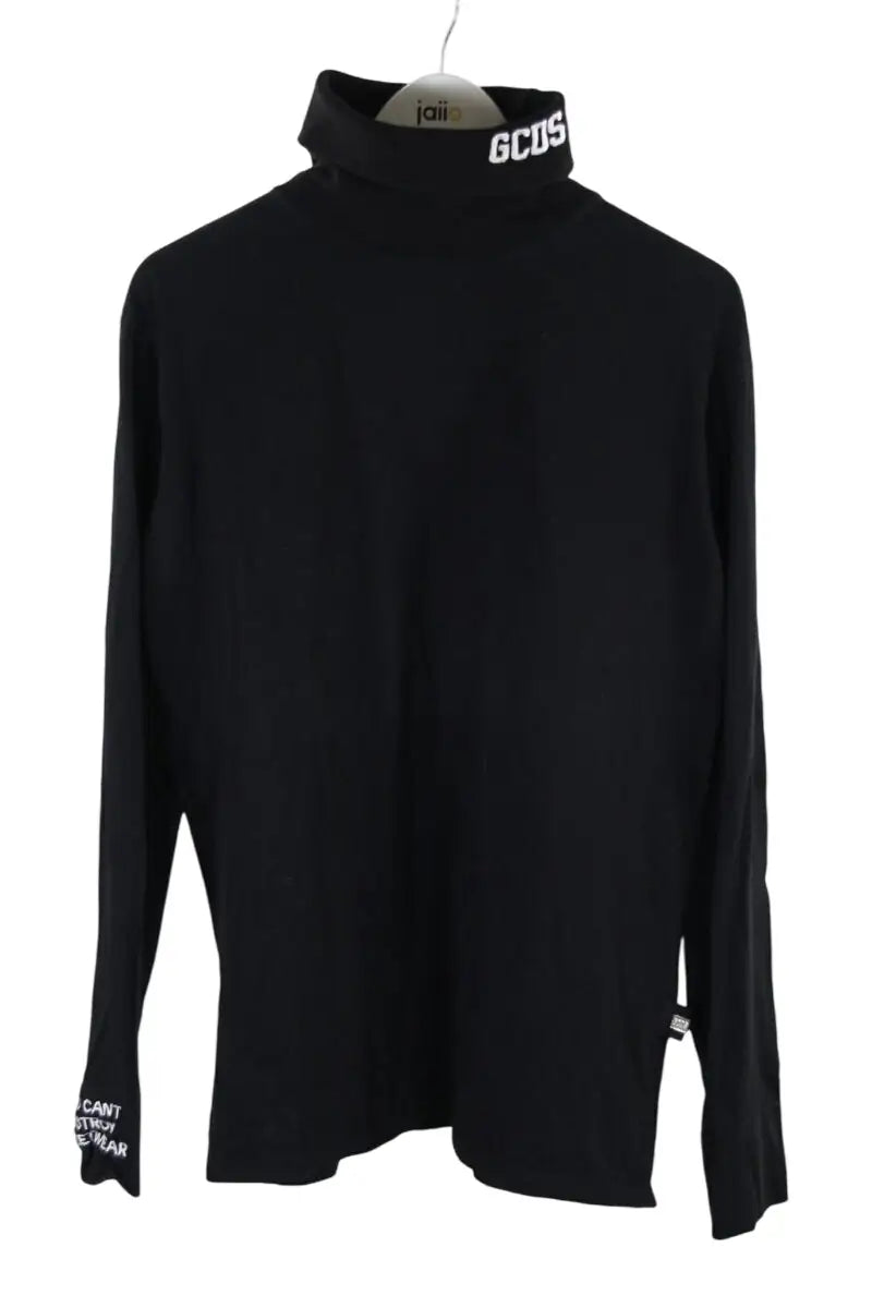Top col roulé GCDS Noir en Coton, taille S - Seconde Main