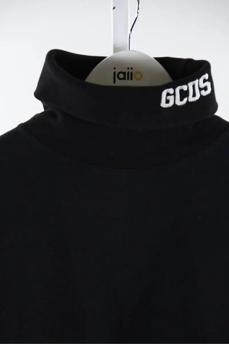 Top col roulé GCDS Noir en Coton