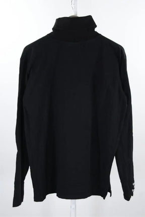Top col roulé GCDS Noir en Coton