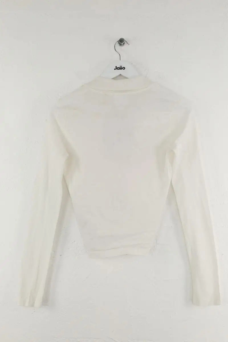 Top Courrèges Blanc en Coton
