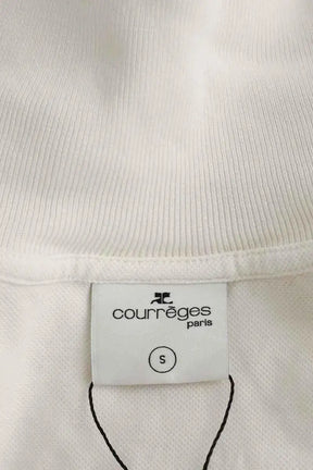Top Courrèges Blanc en Coton