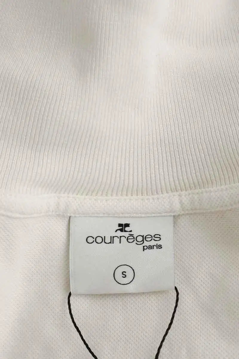 Top Courrèges Blanc en Coton