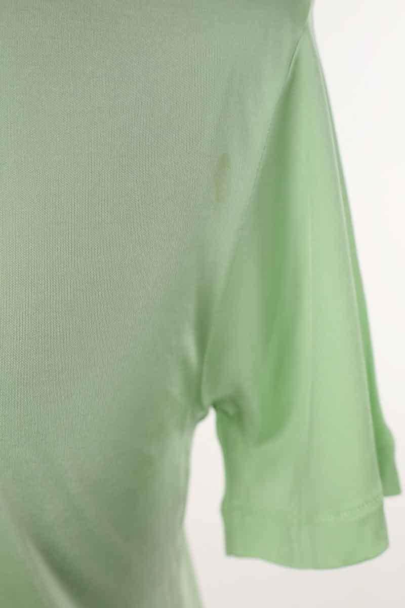 Top Courrèges Vert en Viscose