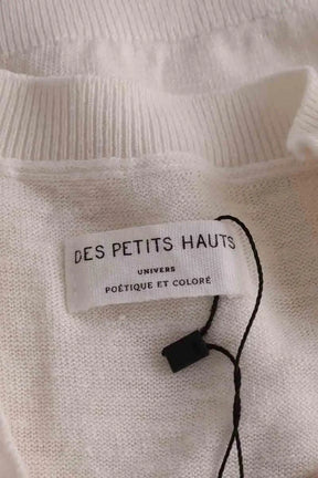 Top Des Petits Hauts Alberto Ecru en Lin