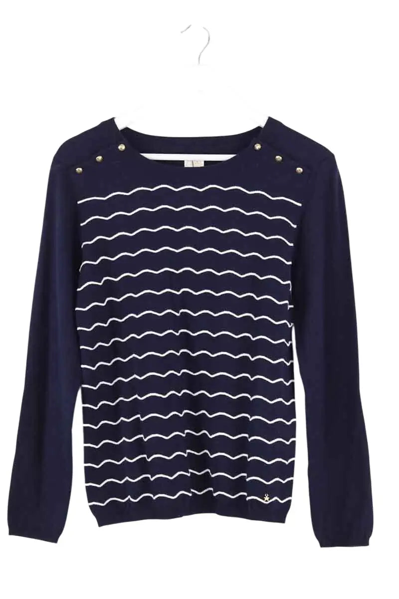 Top Des Petits Hauts Alouette Bleu en Coton, taille L - Seconde Main