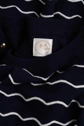 Top Des Petits Hauts Alouette Bleu en Coton