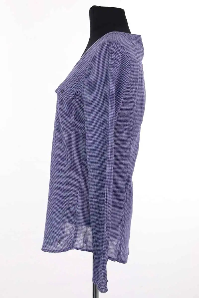 Top Des Petits Hauts Bleu en Coton