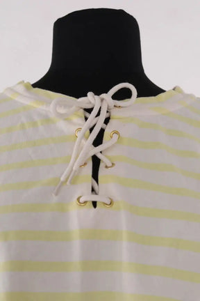 Top Des Petits Hauts Ginto Jaune en Coton