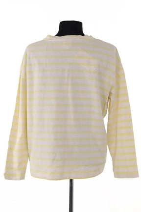 Top Des Petits Hauts Ginto Jaune en Coton