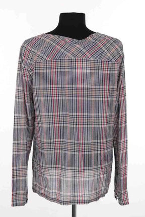 Top Des Petits Hauts Gris en Coton
