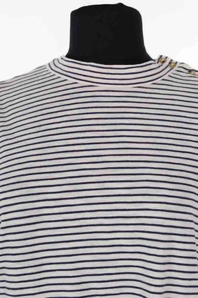 Top Des Petits Hauts Kalea Blanc en Coton