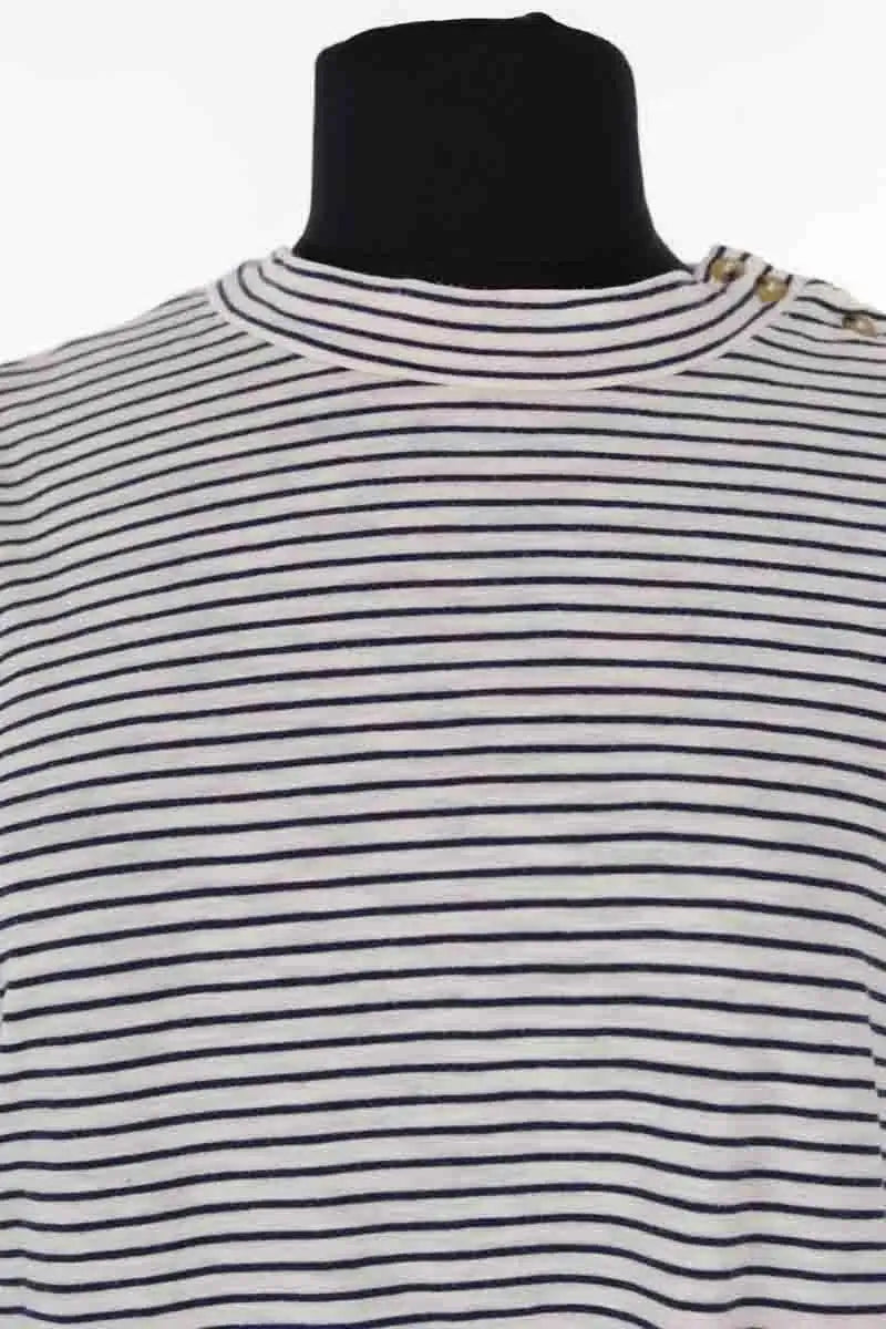Top Des Petits Hauts Kalea Blanc en Coton