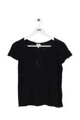 Top Emporio Armani Noir en Synthétique, taille L - Seconde Main