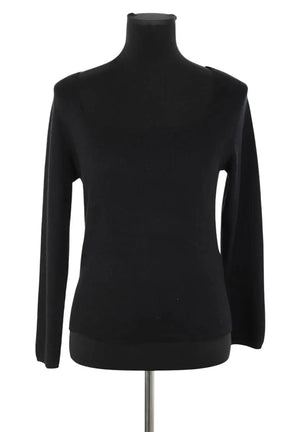 Top Eric Bompard Noir en Cachemire, taille L - Seconde Main