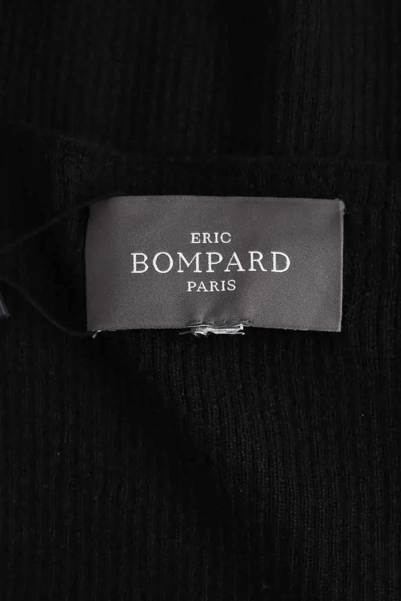 Top Eric Bompard Noir en Cachemire