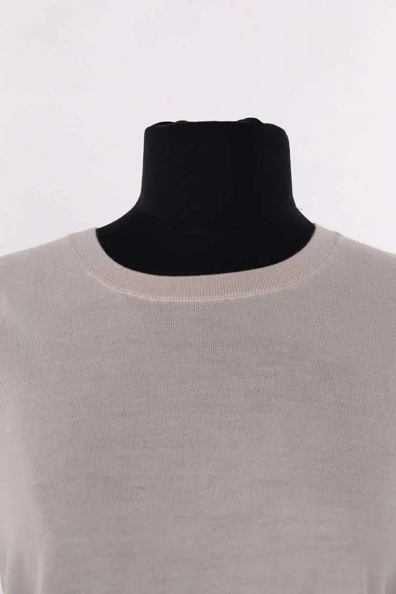 Top Falconeri Beige en Cachemire